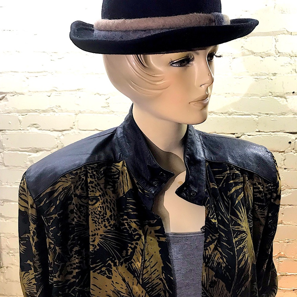 Black, Gold, Silk, Leather!!! ‘Shacket’